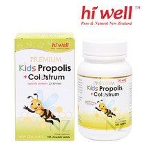 하이웰 프리미엄 키즈 프로폴리스 + 초유 180츄어블정 1EA 뉴질랜드 본사 출고