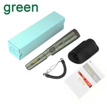 휴대용 금속 멀티 탐지기 새로운 핸드 헬드 포지셔닝로드 ip68 방수 최대 3 미터 물 핀포인팅, 초록