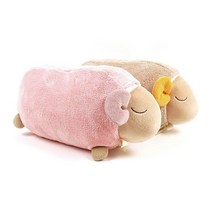 [ILU] 오야스미양 부루 허리진동쿠션 안마기 형쿠션 형기_§4502Ml, 선택§_베이지
