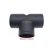 차량용 무시동히터 부품 42mm60mm75mm90mm 주차 히터 배기 t 파이프 커넥터 eberspacher webasto 용 에어 벤트 덕트 콘센트 호환, 90mm