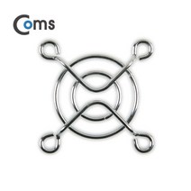1+1 쿨러 그릴(40mm)쿨러 팬 그릴 Silver 먼지유입방지, 3개