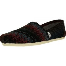 TOMS 클래식 러스트 멀티 스트라이프 우븐 울 10008947 여성용 6