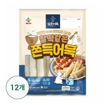 씨제이제일제당 삼호 쫀득어묵 500g x 12개, 단품