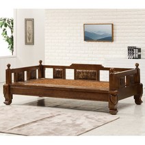 경성 흙돌침대 폭스 홍맥반석 평상침대, 단품