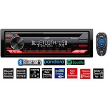 카오디오 JVC 단일 소음 내장 블루투스 이중 전화 연결 Android 음악 재생 CD MP3 AMFM USB AUX 입력 자동차 스테레오 플레이어 Pandora Spotify i