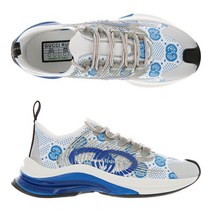 [구찌] 22SS 680903 USN10 8485 런 모노그램 니트 여성 스니커즈