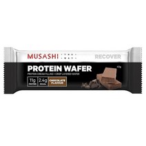 Musashi Protein Wafer Chocolate 무사시 프로틴 웨이퍼 초콜릿맛 40g 6팩