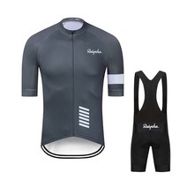 MTB자전거 산악 엠티비 Ralvpha-여름 사이클링 저지 반팔 세트 rapha 자전거 의류 통기성 산악, 01 cycling suit 1_02 S
