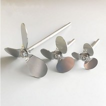호모믹서 전기 균질화 기계 실험실 스테인레스 잎 패들 교반기 블레이드 교반 막대 세트, 로드가 있는 12cm 블레이드