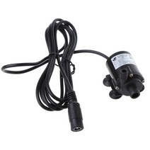 고효율펌프 DC 12V 태양광 핫 순환 워터 펌프 브러시리스 모터 수족관 연못 잠수정 200L/H 홈풀 안정성