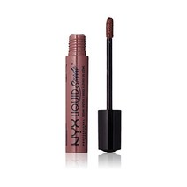 NYX PROFESSIONAL MAKEUP 리퀴드 스웨이드 크림 립스틱 핑크 러스트 (핫 핑크), 0.13 Fl Oz (Pack of 1), 브루클린 가시