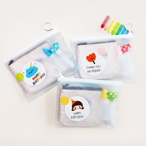 크리스마스 약파우치 어린이집 생일답례품 생일선물 유치원, 고리약파우치선물