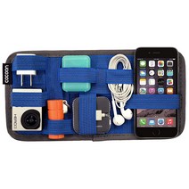 Cocoon CPG5GY GRID IT!® 액세서리 오거나이저 스몰 26cm x 13cm 10.25인치 5.1인치 하이라이즈 그레이, Royal Blue