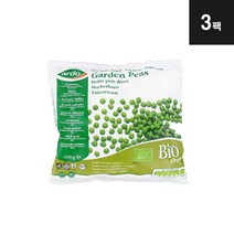 [ARDO] 냉동 유기농 완두콩 600g x 3팩, 3개