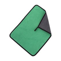 고흡수성 마이크로파이버 세차 타올 후 다양한 사이즈 색상 자동차 바이크 오토바이 가정용 디테일링, [01] Size-30X30cm, [03] Green