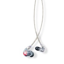 SHURE 슈어 SE846 (2세대) 고차음성 이어폰 SE846G2CL 클리어 : 운하형고차음성레코딩게이밍리모트 워크
