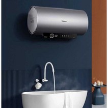 전기순간온수기 60리터 가변 주파수 온수 80리터 출구 전원 차단 가정용 저수식 V7S, 바살트 그레이 세트