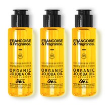 프랑스와즈 유기농 호호바오일 원액 100% 1+1+1 50ml