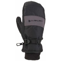 Carhartt 남성용 방수 단열 장갑 블랙 L, XX-Large