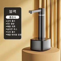 Apnoo 충전식 워터 펌프, 블랙