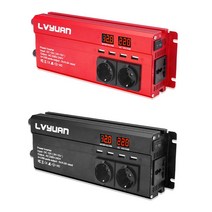 유사계단파 인버터 12V 차량용 캠핑용 2600W, 2000W(LY-1220F2레드), 24V