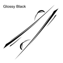 코번트 르노 마스터 메신저 용차량 스티커 데칼 닛산 NV400 인터 스타 Opel Vauxhall Movano Camper Van Motorhome 튜닝 액세서리, 03 L3, 01 Glossy Black