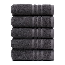 클라우망 애슐리모던 30수 코마사 호텔타월 170g CPAM30C170, 다크그레이, 20개