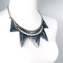 화려한 큰목걸이 커스텀쥬얼리 악세사리 2009140