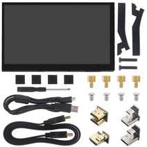 라즈베리파이4 아두이노 라떼판다 키트 raspberry pi 코딩 교육 7 inch 4 model b 터치 스크린 1024x600 ips 용량 성 lcd with 스피커, 말 없는 LCD, 협력사
