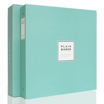 앨범샵 플레인 바인더 포토앨범 접착 백지 2p, 민트, 50매