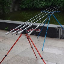 민물 바다 낚시 원투 낚시대 릴 거치대 받침대, 옵션2 5조 실버