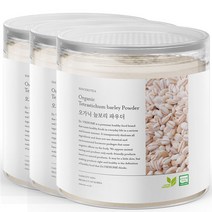 닥터비옴 유기농 100% 늘보리 가루 100g x 3개, 1세트 (3개입)