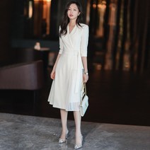돌잔치엄마원피스 결혼식 하객룩 정장 원피스 여성 봄 여름