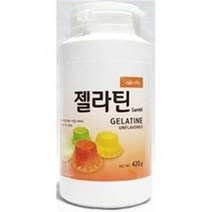 MDO5146 가정용 업소용 제과 제빵 재료 식자재 젤라틴 420g (젤라틴/가루/젤리만들기/분말), 4세트