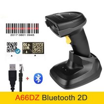 [케이로] 351423 Holyhah-A60D 휴대용 무선 바코드 스캐너 A66D 블루투스 1D/2D QR 리더 PDF417 모바일 IOS 안드로이드 IPAD, A66DZ BT 2D Base