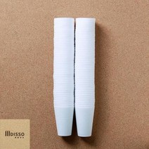 튼튼한종이컵 자판기용 일반 생수컵 일회용 업소용 사무실 종이컵 100매