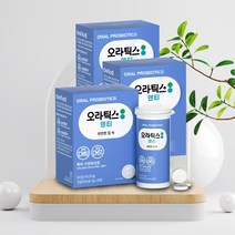 오라팜 오라틱스 특허받은 구강유산균 오라덴티 30정 구강 건강, 90정, 3개