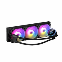 앱코 NCORE THETIS ARGB CPU 수랭 CPU 쿨러 T360, T360(블랙)