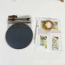 작은 나무 베틀 DIY 미니 의류 재봉틀, Black 12 Pins, 블랙 12 핀