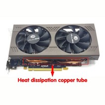그래픽카드 2060 3060 rtx2060 gt1030 MLLSE-AMD RX 580 8GB 2048SP 게이밍 그래픽 카드 GDDR5 256Bit PCI, 한개옵션0