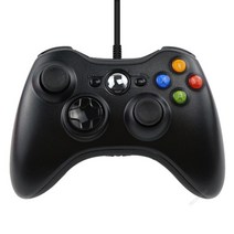 XBOX 360 콘솔게임 xbox 360용 게임 패드 xbox 360용 무선유선 컨트롤러 xbox360 게임 컨트롤러용 무선 조이스틱 controle 조이패드 108, 유선 유선, 협력사