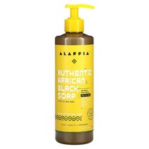 알라피아 어센틱 아프리칸 블랙 비누 유칼립투스 티트리 473ml Alaffia Authentic African Black Soap Eucalyptus Tea Tree