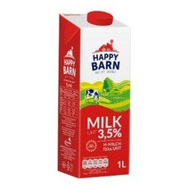 해피반 멸균우유 3.5%, 1L, 10개