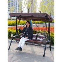 야외 그네 야외그네 흔들 의자 흔들의자 펜션 가평 순천 강화도 강릉, A. 블랙