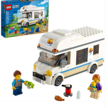 레고 시티 60283 휴가용 캠핑밴, 4개, 혼합색상