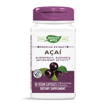 네이쳐스 웨이 아사이 1040 mg 60 베지캡슐, 4병, 60정