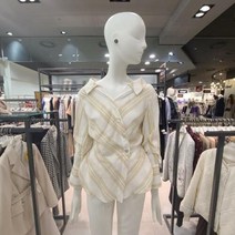이랜드 [ZOOC]주크 소매 셔링 린넨블라우스 Z202MSC065