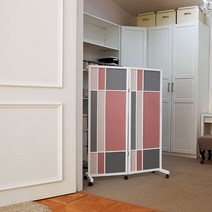 까사라움 실용적인 공간나누기인테리어 파티션, 패턴원목2단이동식낮은파티션