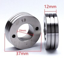 mgi용접 37x12x19 76zy-04 롤러 V U 널링 그루브 레이저 Mig 알루미늄 강철 플럭스 코어 드 와이어 피드 피, 01 V 0.8 1.0