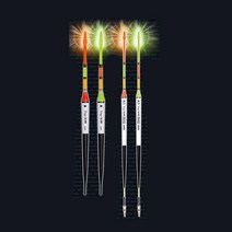 찌스 탑 슬림 무빙 전자찌 막대찌 바다찌, 오렌지 1.5/선택안함